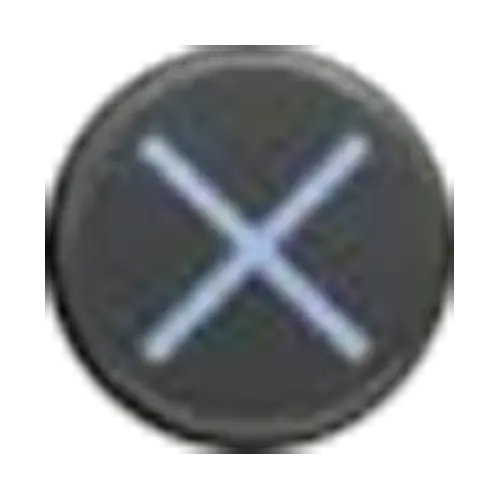 PS1 X Button